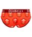 OddBalls Womens/Ladies Home Welsh Rugby Union Briefs (Red) - UTOB192