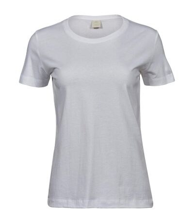 T-shirt sof femme blanc Tee Jays