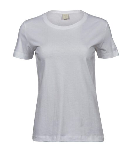 T-shirt sof femme blanc Tee Jays