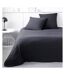 Couvre lit noir + 2 taies d'oreiller today 260x240cm-1