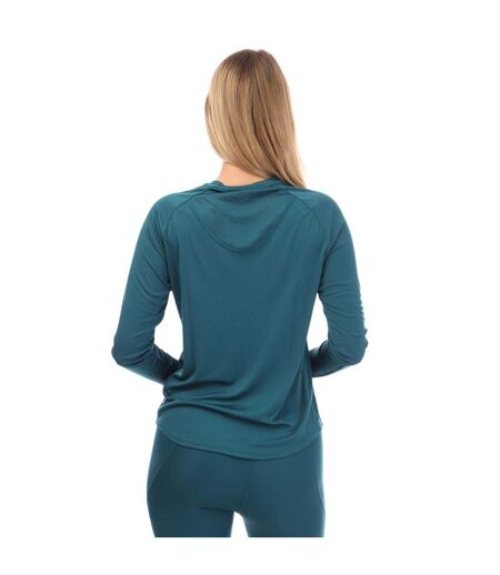 Womens/ladies Series-3 Long-sleeved T-shirt Teal Skins
