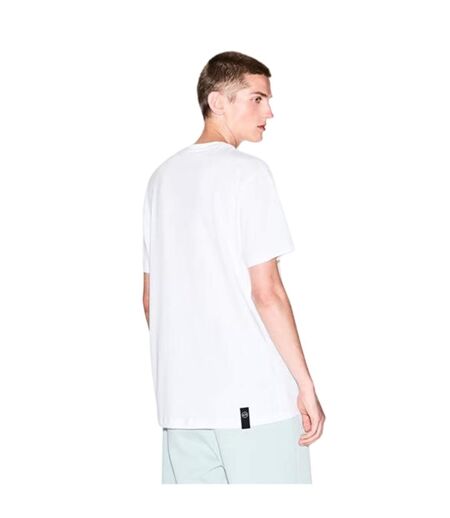 T-shirt Motif/style Linéaire Homme Blanc Cassé Armani Exchange