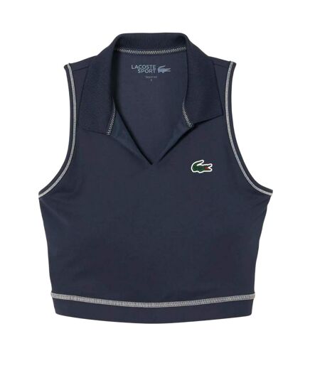 Womens/ladies sports bra blue Lacoste