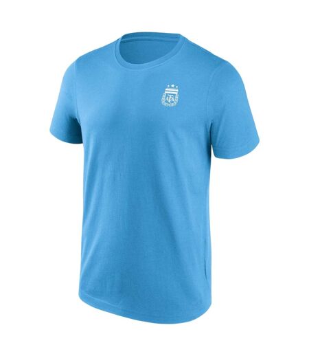 T-shirt Motif/style Imprimé Graphique Homme Bleu Argentina