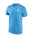 T-shirt Motif/style Imprimé Graphique Homme Bleu Argentina-1