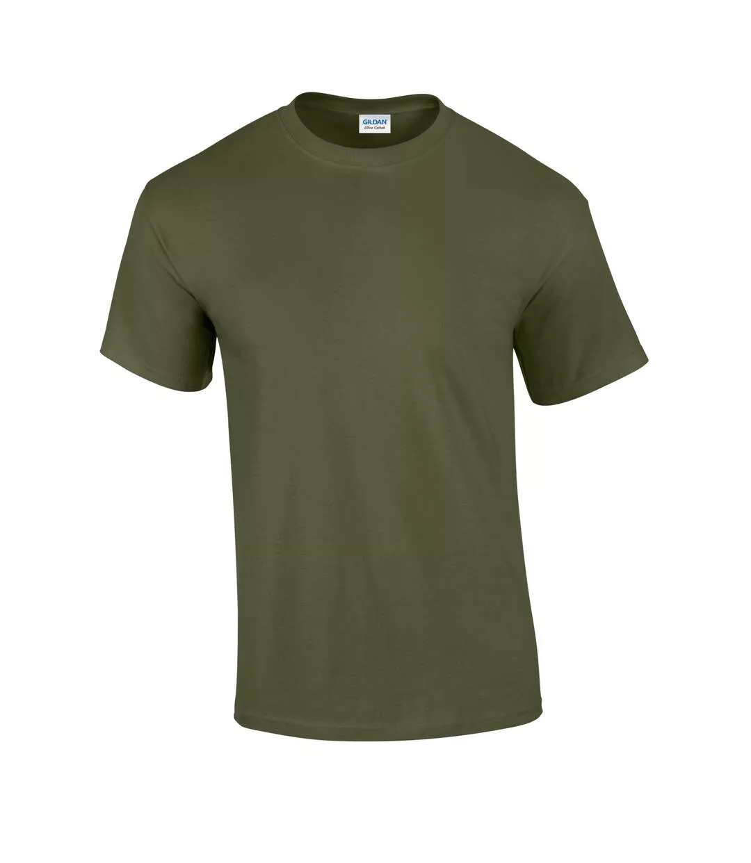 T-shirt Adulte Vert Kaki Gildan-2
