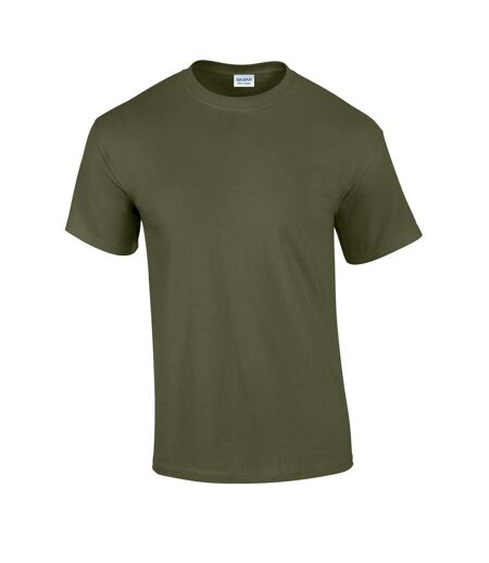 T-shirt Adulte Vert Kaki Gildan