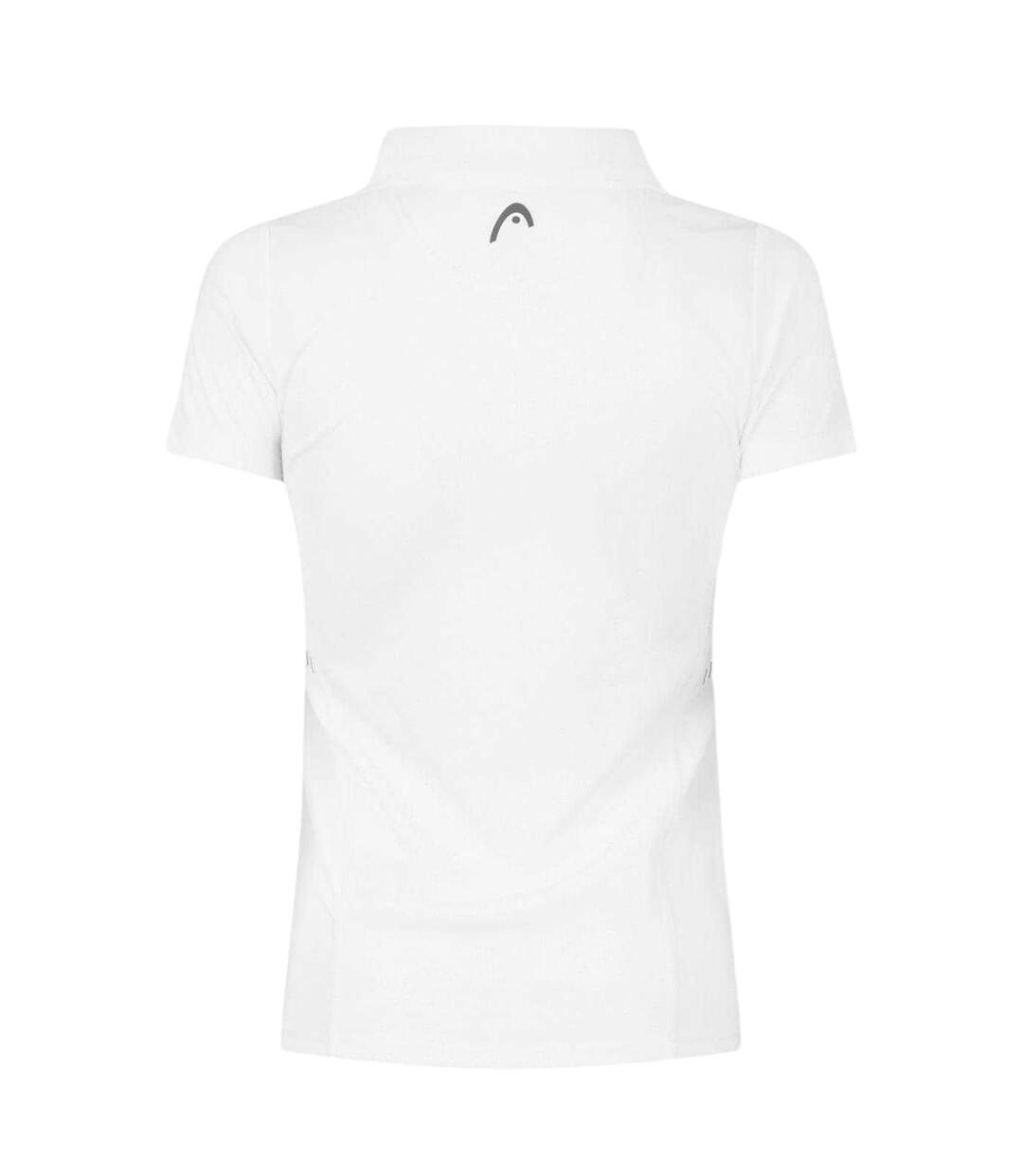 Polo Motif/style Logo Club Femme Blanc Head-2