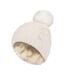 Heat Holders - Bonnet Femme Hiver Tricot Zigzag | Polaire avec Pompon-1