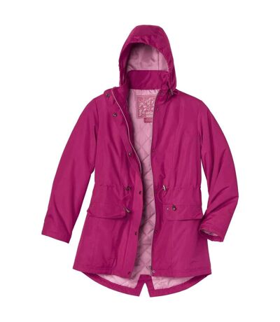 Parka femme fuchsia Atlas for Women