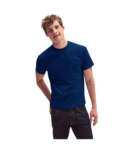 T-shirt Original Homme Bleu Marine Fruit Of The Loom
