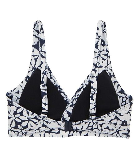 Haut De Maillot De Bain Paloma Femme Bleu Marine Blanc Regatta