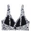 Haut De Maillot De Bain Paloma Femme Bleu Marine Blanc Regatta-3