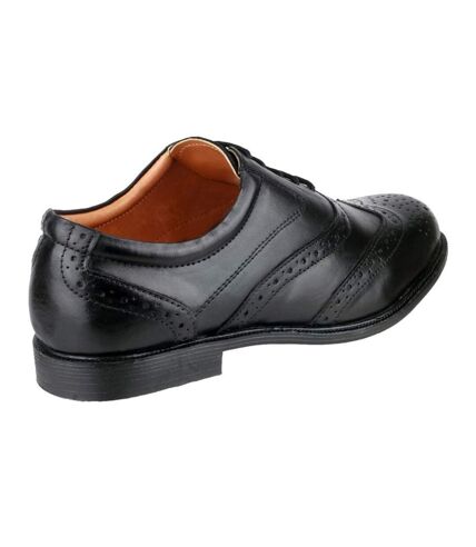 Liverpool chaussures en cuir homme noir Amblers