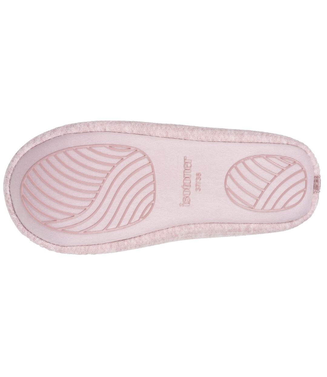 Isotoner Chaussons extra-light Ballerines femme maille nid d'abeille, semelle gomme antidérapante-5