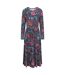 Womens/ladies sardinia long-sleeved dress mixed Mountain Warehouse