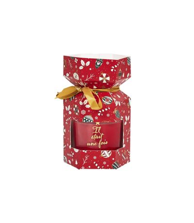 Bougie Parfumée Cracker Noël 180g Cannelle