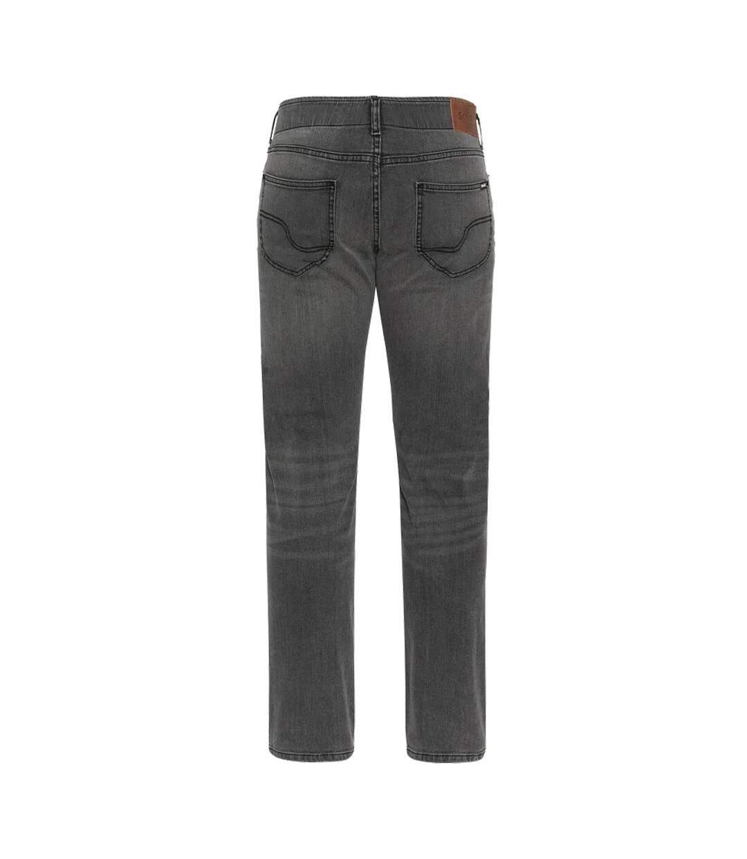 Jean droit gris délavé homme schott trd196832-2