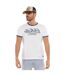 T-shirt  homme en coton stretch col rond avec print devant Blast Vondutch-1