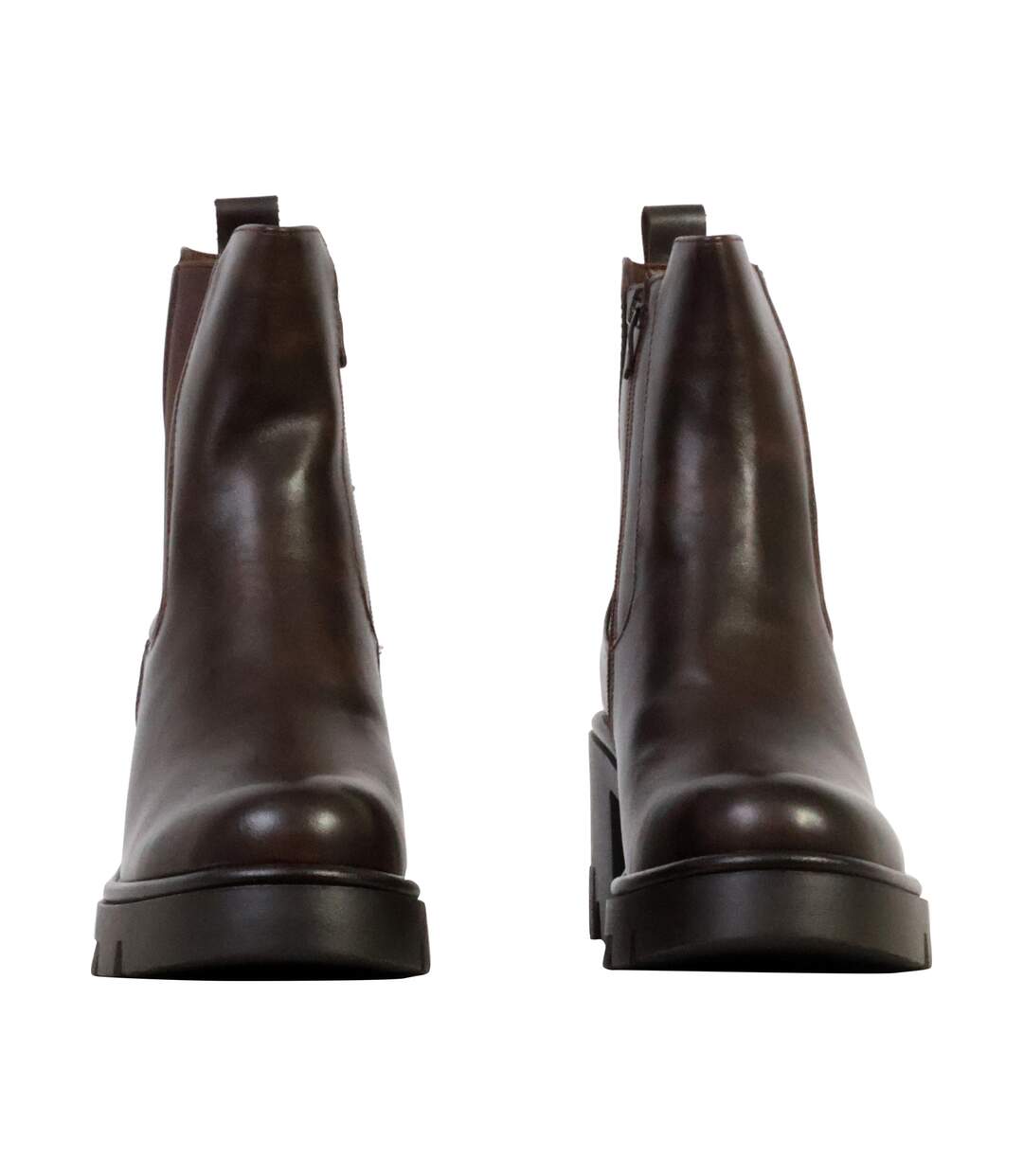 Bottines  à Zip Super mode-5
