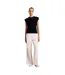 Pantalon Palazzo Tasha Femme Crème French Connection-4