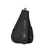 Logo Sling Backpack One Size Black Print Kangol-2
