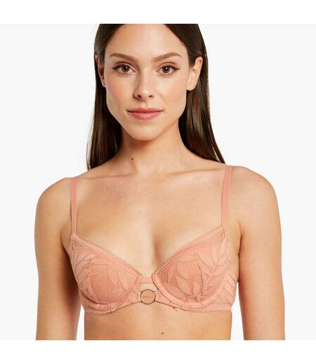 Soutien-gorge ampliforme coque moulée nude Anais Dentelle