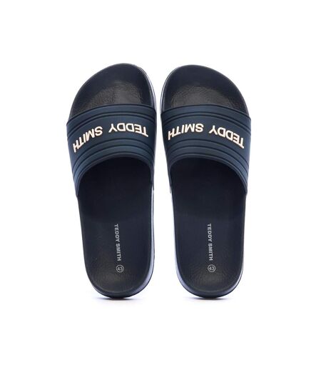 Claquettes marines homme teddy smith