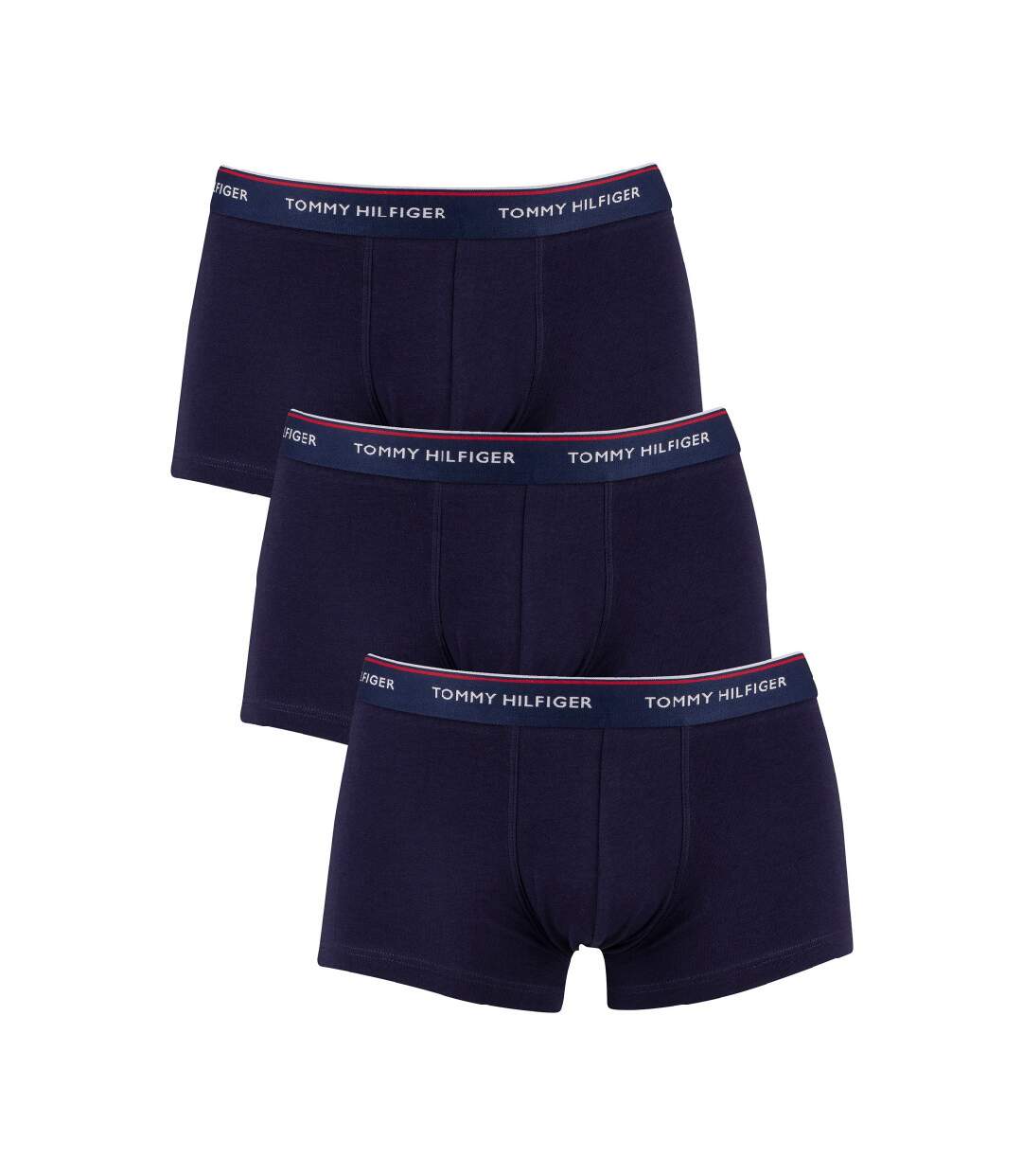 x3 Boxers Marine Homme Tommy Hilfiger Trunk-1