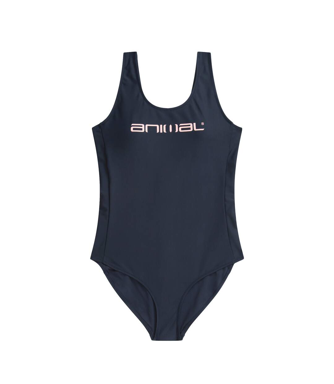 Womens/ladies zaley core one piece swimsuit navy Animal