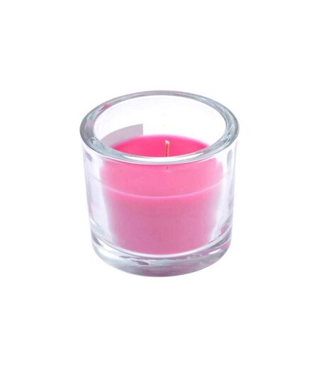 Bougie Verrine Parfumée Essentiel 9cm Rose