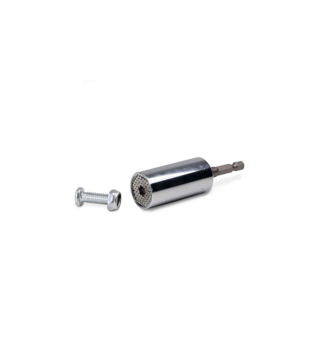 Douille Universelle Nid d'Abeille 180cm Argent-1