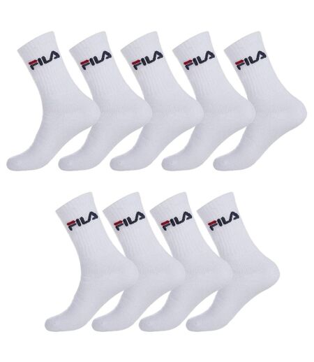 Lot de 9 Paires de Tennis Fila Blanc 39/42