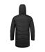 TriDri Mens Microlight Longline Padded Jacket (Black) - UTRW8253