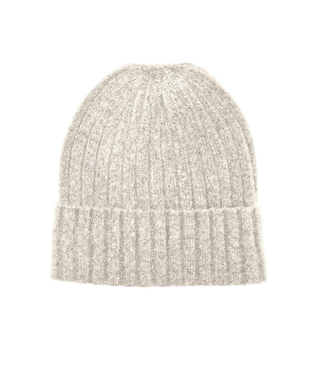 Bonnet beige femme vero moda luna-1