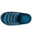 Isotoner Chaussons Mules ouvertes femme velours semelle bloup xtra confort-2