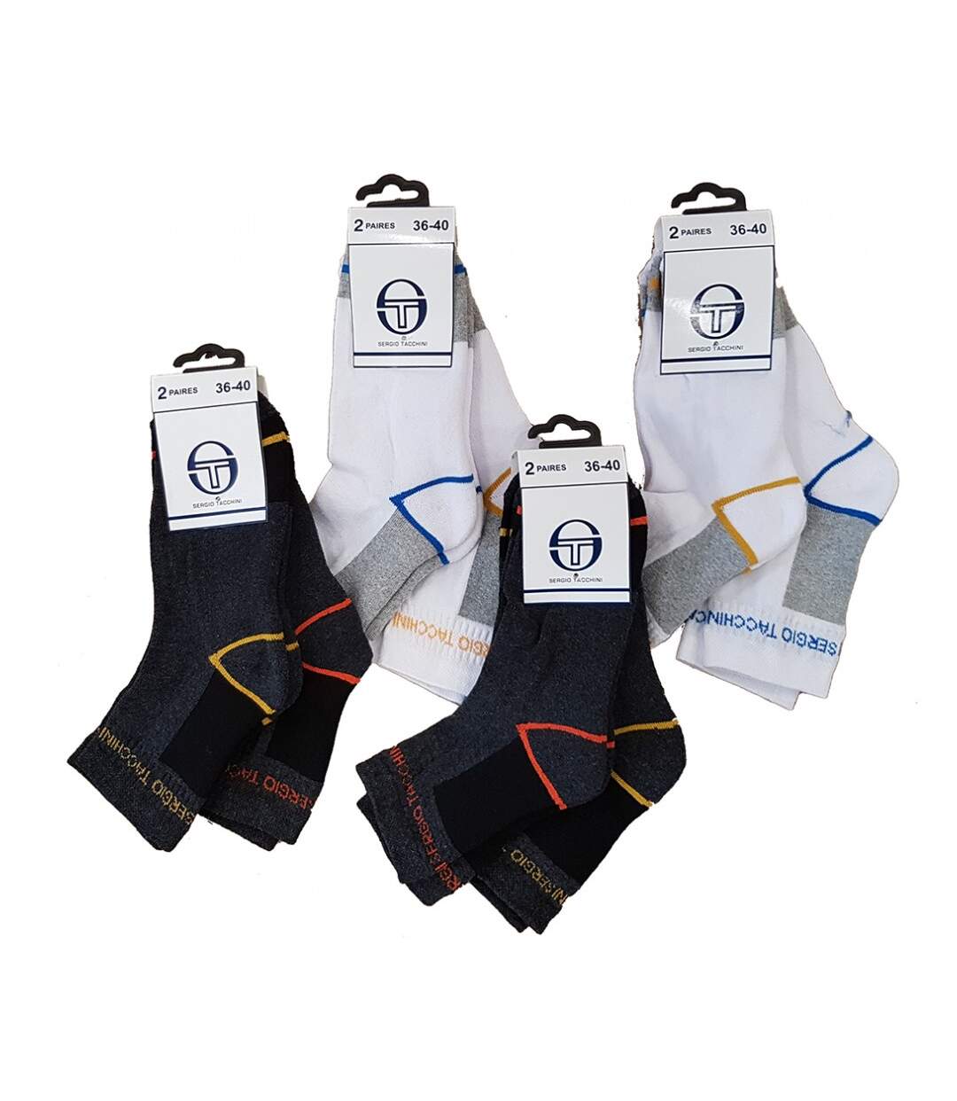 Chaussettes Femme SERGIO TACCHINI Socquettes - Pack de 10-3