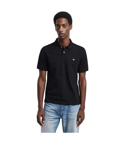 Polo Homme Noir Gant