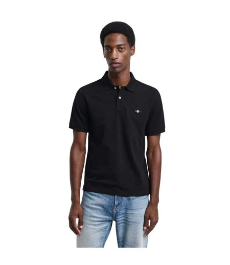 Polo Homme Noir Gant