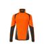 Pull Motif/style Deux Tons Accelerate Safe Femme Orange Fluo Anthracite Foncé Mascot-2