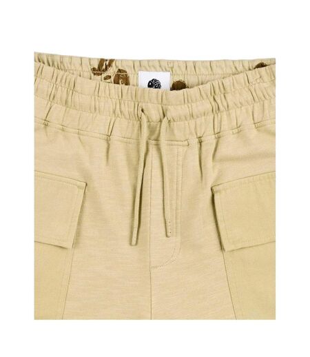 Mens Stamford Cargo Shorts Taupe Pretty Green