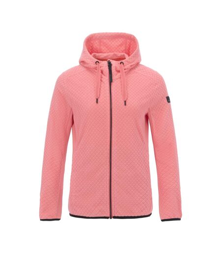 Womens/ladies Ellula Full Zip Fleece Jacket Peach Pink Regatta