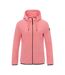 Womens/ladies Ellula Full Zip Fleece Jacket Peach Pink Regatta-2
