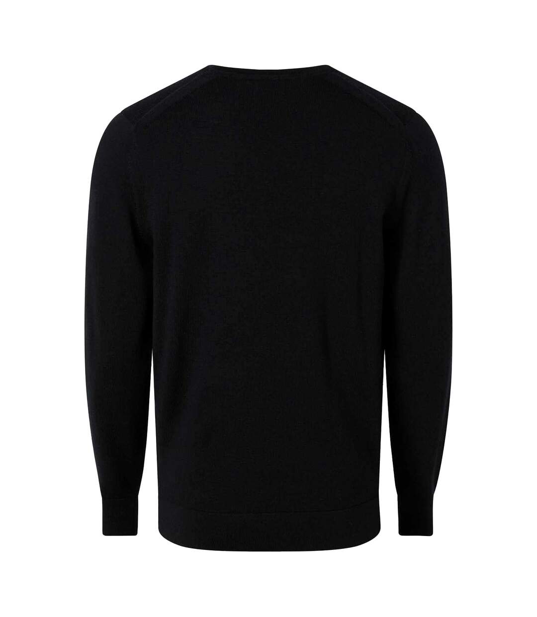 Mens Merino Wool Jumper Black Calvin Klein-2
