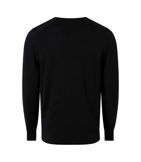 Mens Merino Wool Jumper Black Calvin Klein