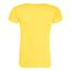 T-shirt cool femme jaune Awdis-2