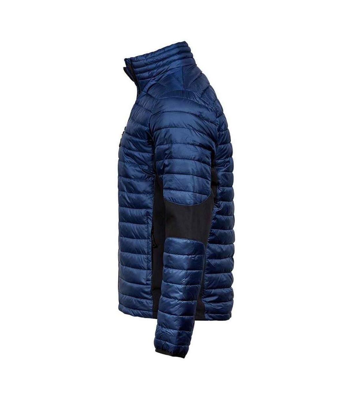 Tee Jays Mens Crossover Padded Jacket (Navy/Black)