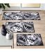 Tapis Imprimé Amber 50x80cm Noir-4