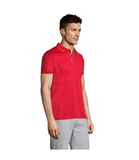 Polo Performer Homme Rouge SOLS