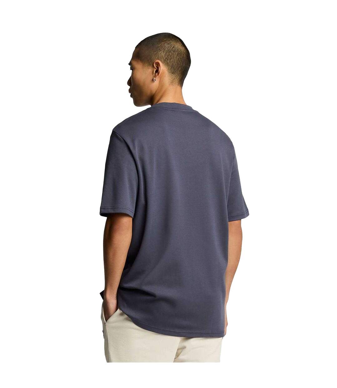 T-shirt Homme Bleu Marine Lyle & Scott-3
